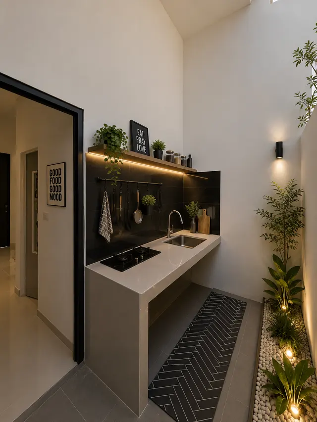 Dapur & Taman